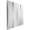 Ekena Millwork Caputo EnduraWall Decorative 3D Wall Panel, White, 19 5/8"W x 19 5/8"H WP20X20CAWH - alternate 6